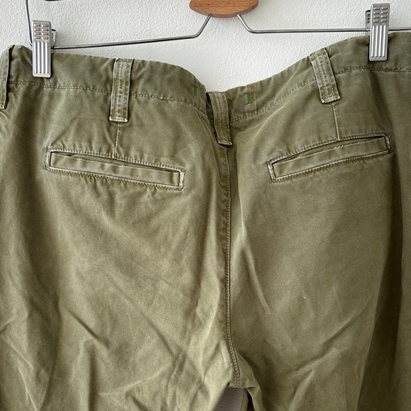 J Brand Army Women's Olive Boyfriend Jeans - Picture 5 of 5